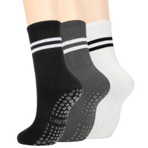sokkide komplekt must+valge+hall
