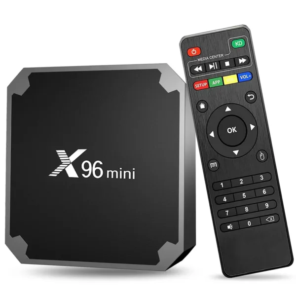 X96 Mini Android TV Box 4K resolutsiooniga, Android 11.0, Amlogic S905W2 protsessor, 2GB RAM ja 16GB ROM, kaheribaline WiFi, HDR tugi, koos TV puldiga.