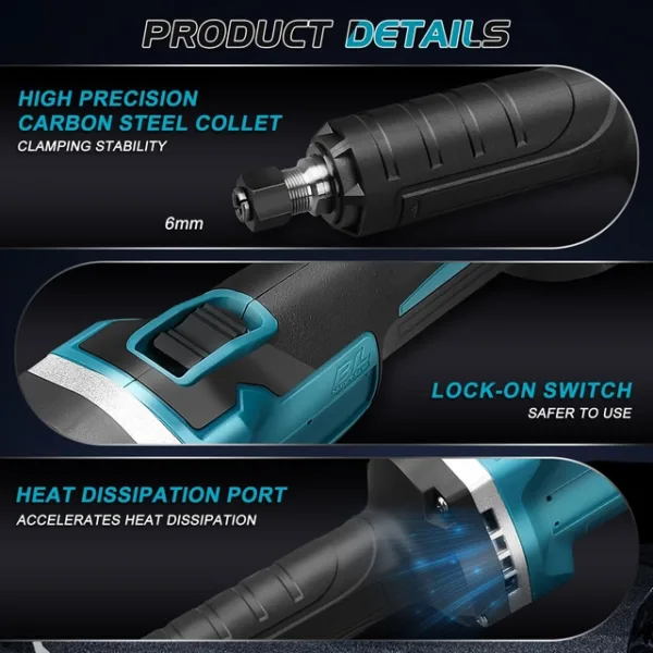 Löökmutrikeeraja 1000Nm Makita 18V aku-le - Image 2
