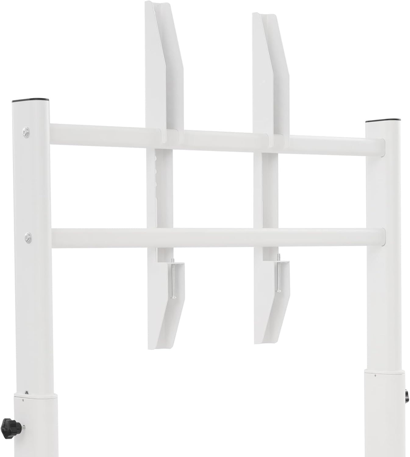 Ratastel tv alus riiuliga 43–86 tollistele teleritele valge - Image 7