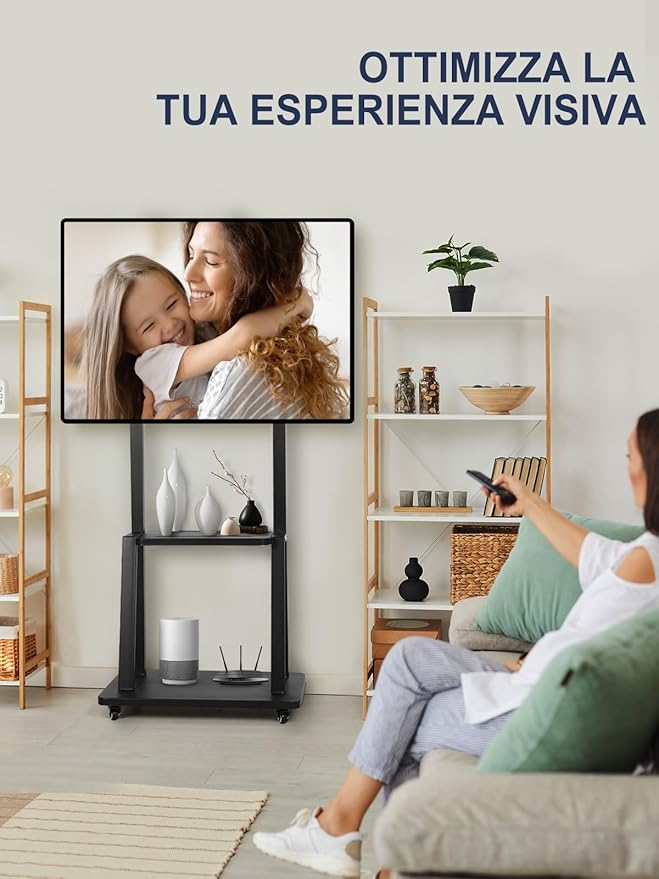 Tv alus 32–75'' teleritele sülearvuti riiuliga - Image 6