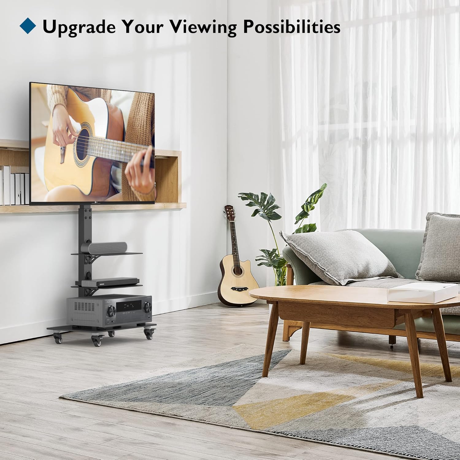 Tv alus ratastel 30–70'' ekraanidele - Image 5