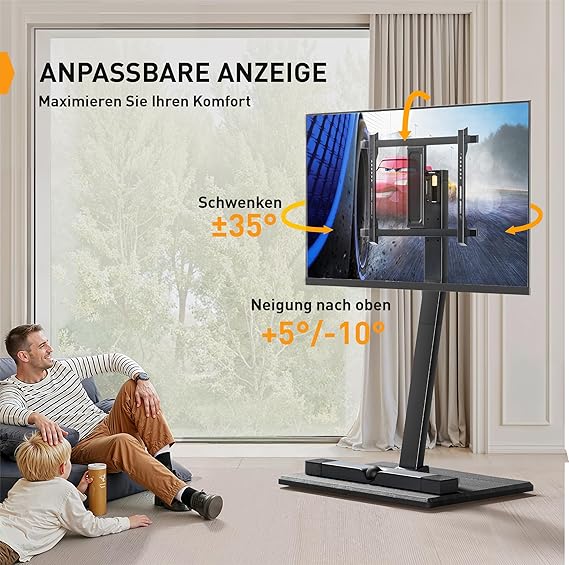 Ratastel tv alus 30–70'' teleritele - Image 3