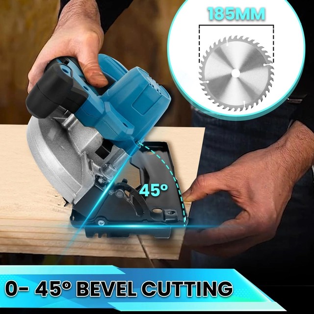 Professionaalne akuketassaag 185mm Makita 18V akule - Image 4