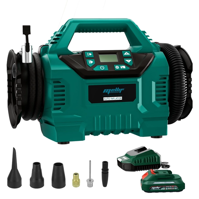 mellif akukompressor makita 18v 11 bar 160 psi aku ja laadijaga autorehvide ja jalgrataste täitmiseks