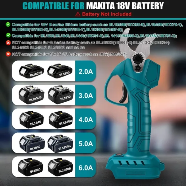 Oksakäärid Makita 18V akule - Image 2