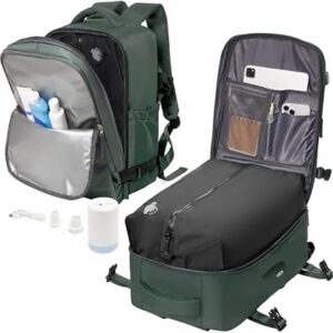 Roheline 42×31×17 cm vaakumseljakott pumbaga reisiks