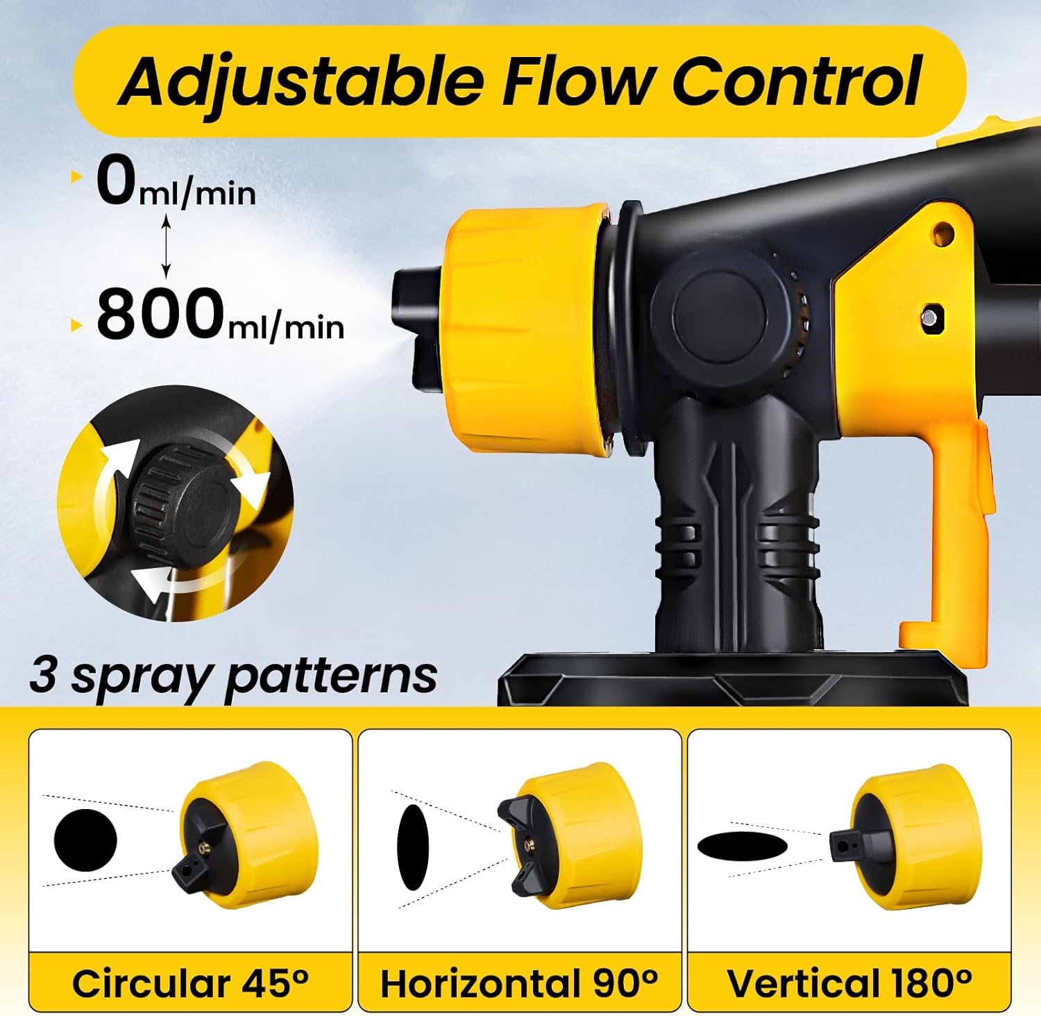 Värvipüstol Dewalt 18V akule - Image 5