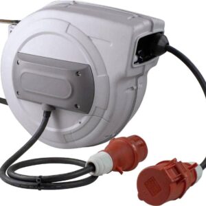 automaatne CEE kaablirull 15 m 400 V 16 A 10 kW IP44